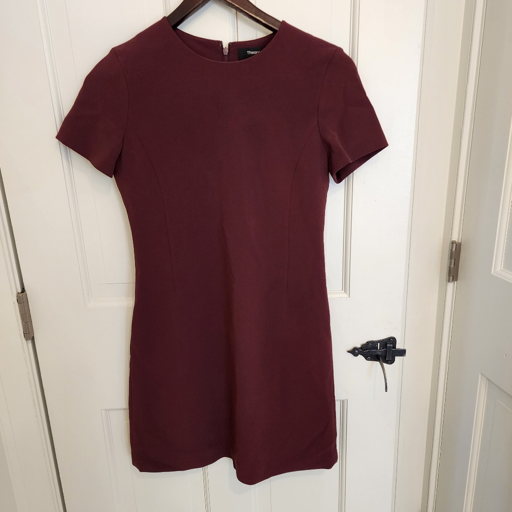Theory Fit & Flare Dress